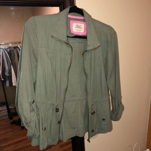 Olive green jacket